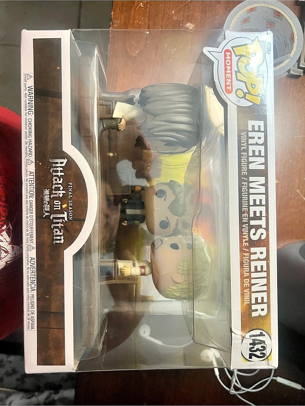 Funko Pop! Moment Eren Meets Reiner #1432 Anime Figure